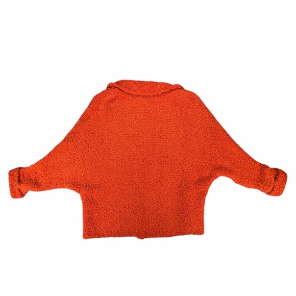 Sundance Women’s Orange Fuzzy Wool Blend Gretchen Cardigan Size Small - Picture 8 of 10
